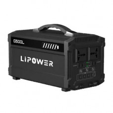 Акумулятор портативний LIPOWER G500L-144000mAh (460Wh) 500W 3,2A 