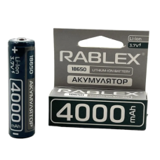 Акумулятор Rablex 18650 Li-lon 4000 mAh (1/40/400)