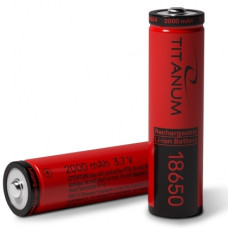 Акумулятор Titanum 18650 2000mAh box (1/100/400)