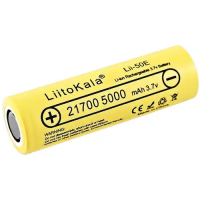 Акумулятор LiitoKala Lii-50E 21700 5000mah battery