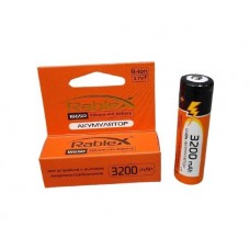 Акумулятор Rablex 18650 Li-lon 3200 mAh (1/40/400)