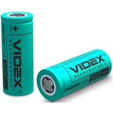 Акумулятор Videx 26650 5000mAh box (1/25/300)