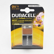 Батарейка DURACELL 6F22 (1604) 9V крона (1/10)