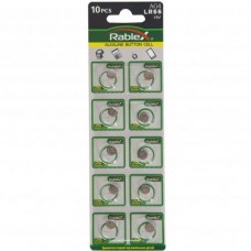 Батарейка Rablex AG4 LR66 (10/100/2000)