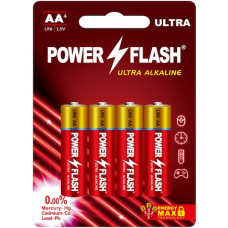 Батарейка Power Flash Ultra LR06 bl (4)