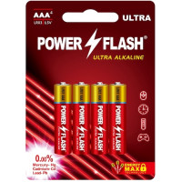 Батарейка Power Flash Ultra LR03 bl (4)