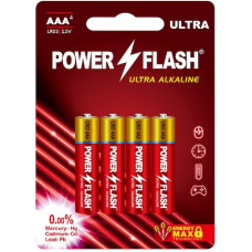 Батарейка Power Flash Ultra LR03 bl (4)