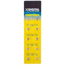 Батарейка X-DIGITAL AG1 час. (V364) уп. 1x10 шт.
