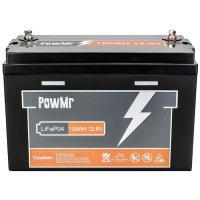 Акумулятор PowMr LiFePO4 POW-100AH-12.8V