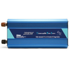 UPS інвертор (3 в 1) 12V - 2000W / 1000W з функцією ЗУ