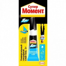 Клей HENKEL Супер-Момент ГЕЛЬ 3г./12шт (12/144)