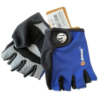 Велоперчатки BAISK BSK-004, blue, L  size