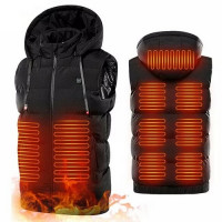 Жилетка EHV-02 - 9 heated zones  input : 5V 2A, Dual control