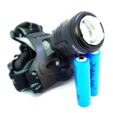 Ліхтар налобний Police BL-2177-T6 (2x18650, ЗП 220V/12V, zoom) (1/60/120)