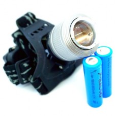 Ліхтар налобний Police BL-2199-T6 (2x18650, ЗУ 220V/12V, zoom) (1/60/120)