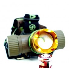 Ліхтар на лоб 12V POLICE 6866-Т6 акк. zoom (1/30/120)