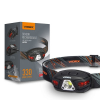 Ліхтар налобний VIDEX VLF-H015 330Lm 5000K (1/20)