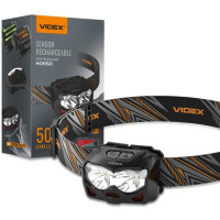 Ліхтар налобний VIDEX VLF-H055D 500Lm 5000K (1/20)