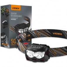 Ліхтар налобний VIDEX VLF-H055D 500Lm 5000K (1/20)