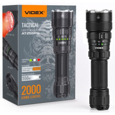 Ліхтар тактичний VIDEX VLF-AТ255RG 2000Lm 5000K (1/20)