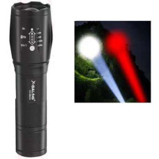 Ліхтар BL-1831-3-XPE (white+red) (ЗУ USB, 1x18650, 3xААА, zoom) (1/30/120)