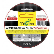 Армована стрічка чорна-посилена 48*10м m8line (1/72)